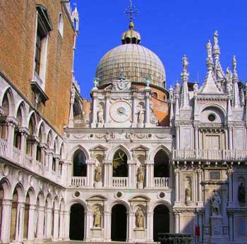 the Palazzo Ducale, the residence of the Doge